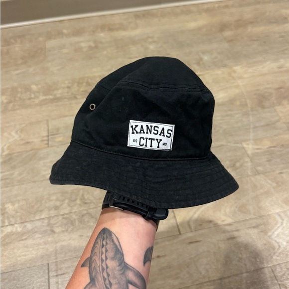 Accessories - Black Kansas City Bucket Hat